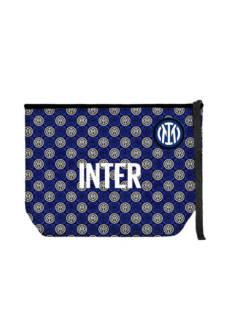 Pochette MC2 Saint Barth Aline ALINE04840H Blu inter loghi cerniera MC2 SAINT BARTH | Pochette | ALINE04840H17